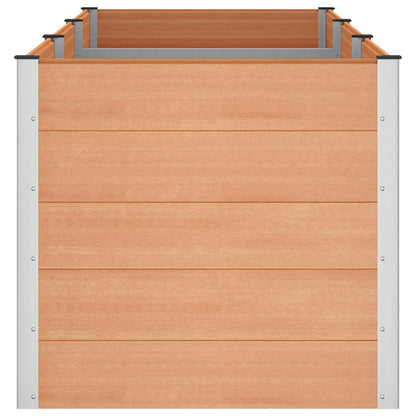 Upphöjd odlingslåda Brun 300 x 100 x 91 cm