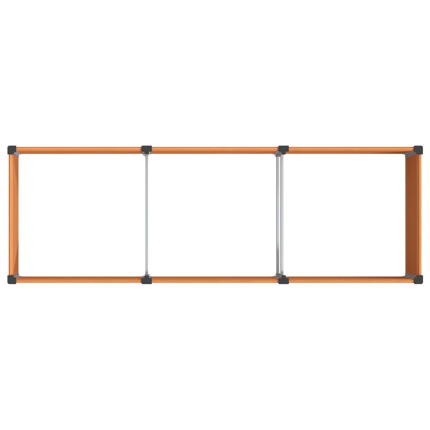 Upphöjd odlingslåda Brun 300 x 100 x 91 cm