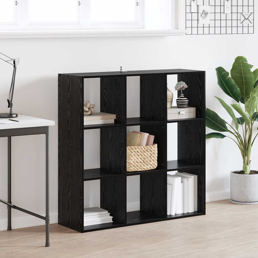 Bokhylla Svart ek 102 x 32 x 102 cm