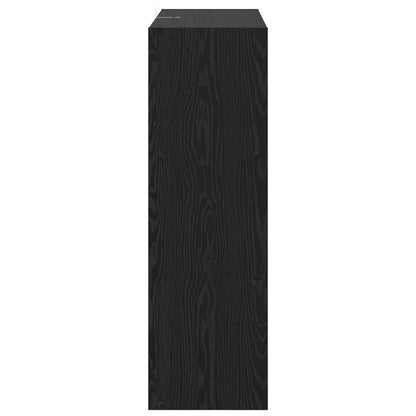 Bokhylla Svart ek 102 x 32 x 102 cm