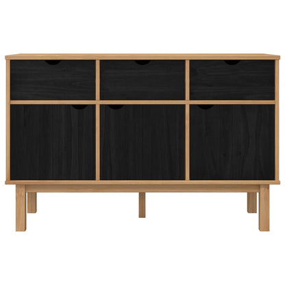 Sideboard OTTA Brun och svart 114 x 43 x 73,5 cm