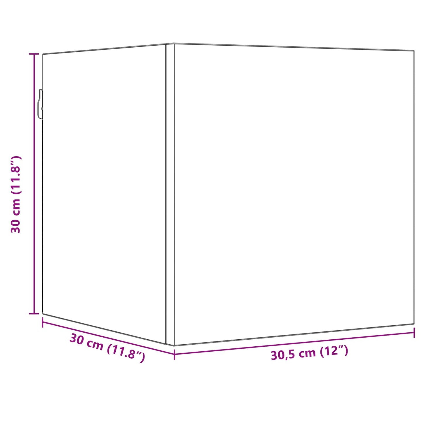 TV-bänkset 5 pcs 100 x 30 x 30 cm Svart ek Konstruerat trä