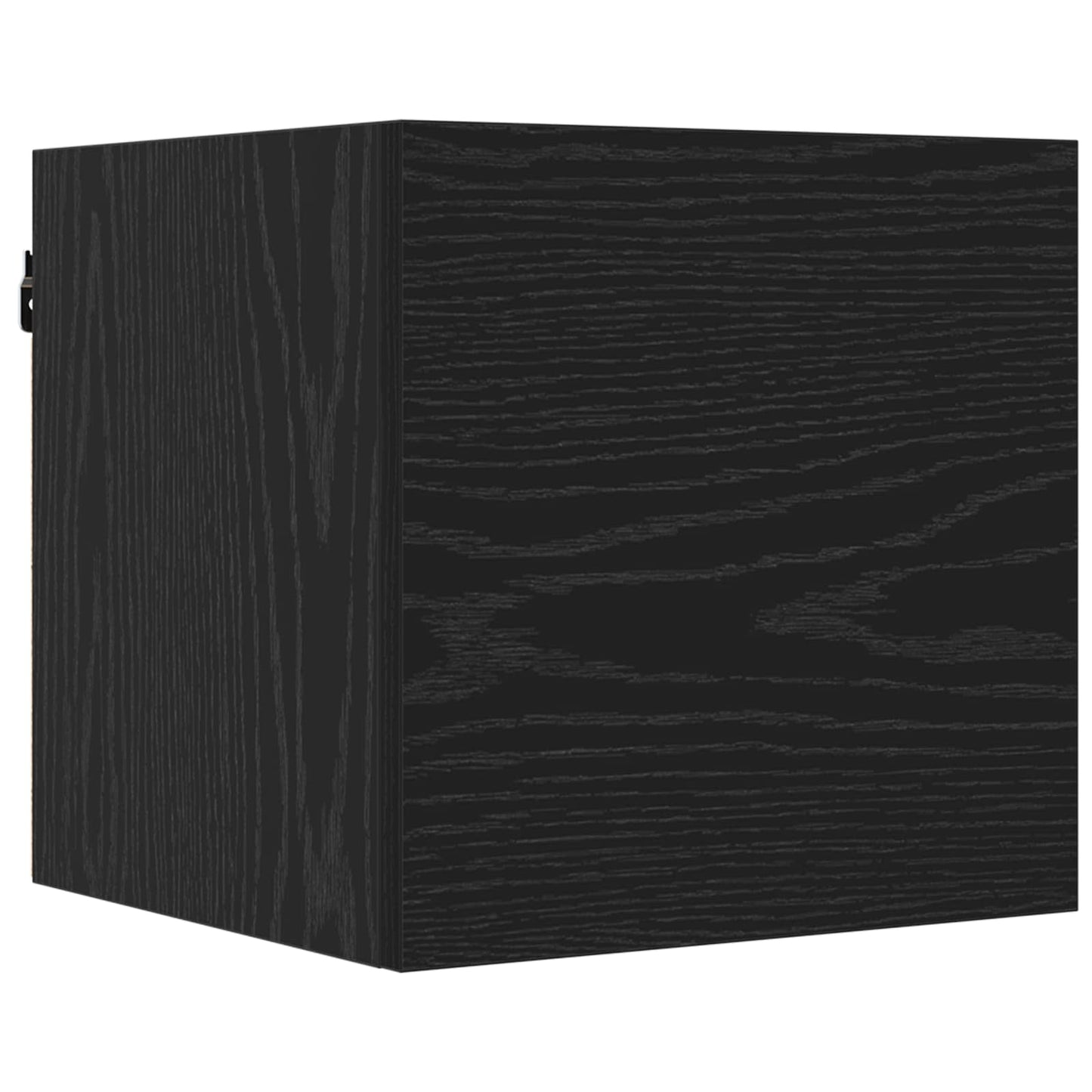 TV-bänkset 10 pcs 180 x 30 x 30 cm Svart ek Konstruerat trä