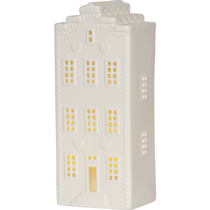 Belysning jul Vinter Hus 21 cm