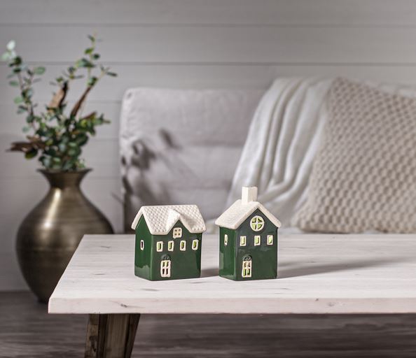 Batteridriven belysning Husby 2-pack 19x7x15 cm
