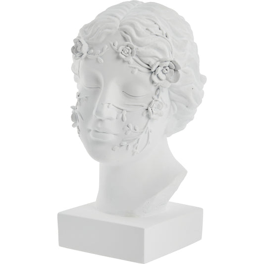 Dekoration Estelle 31 cm Vit