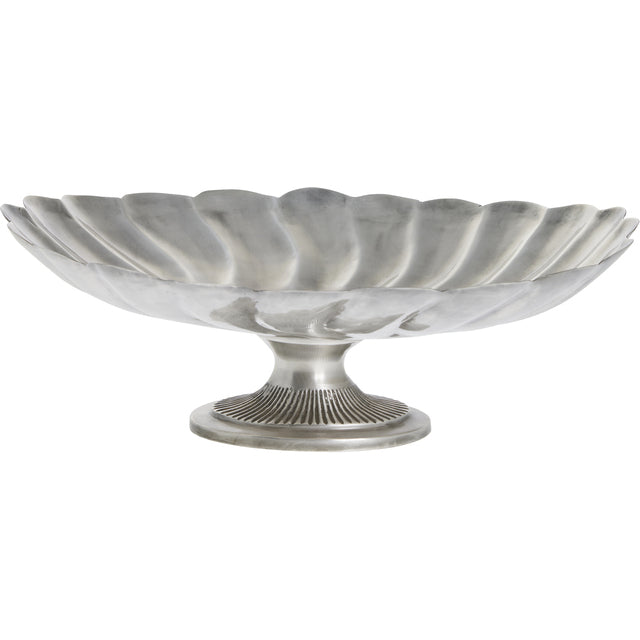 Dekorativt fat /skål Vintage Antiksilver 34X25X13 cm