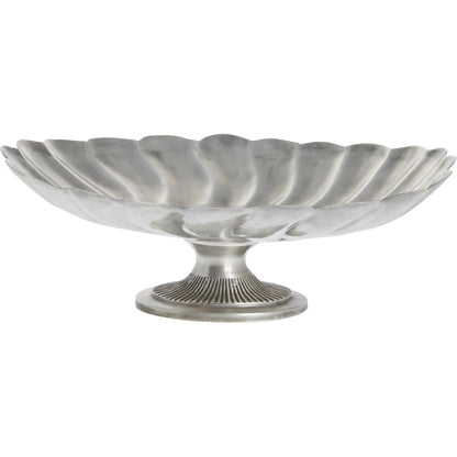 Dekorativt fat /skål Vintage Antiksilver 34X25X13 cm