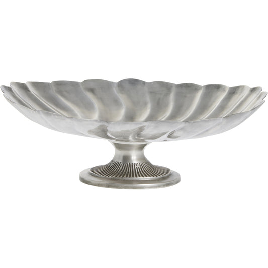 Dekorativt fat /skål Vintage Antiksilver 34X25X13 cm