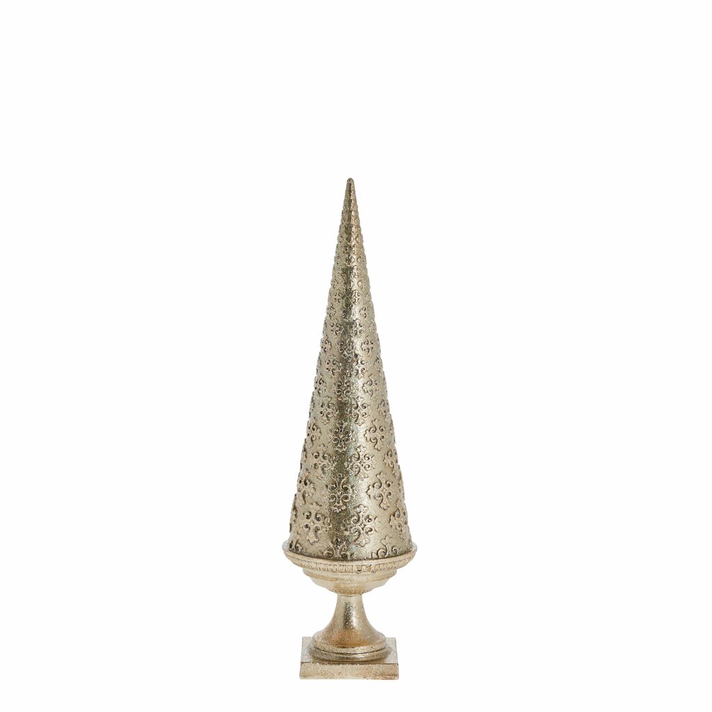Juldekoration Inomhus Gran 26,5 cm Antikguld