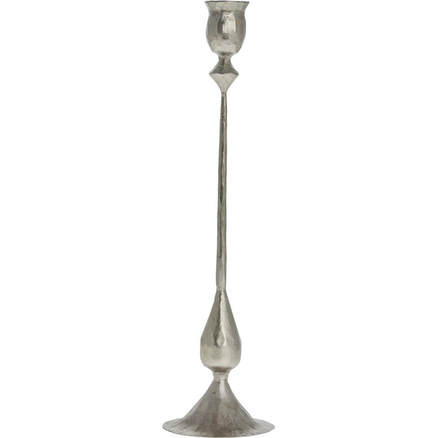 Ljusstake Järn 33,5 cm Silver