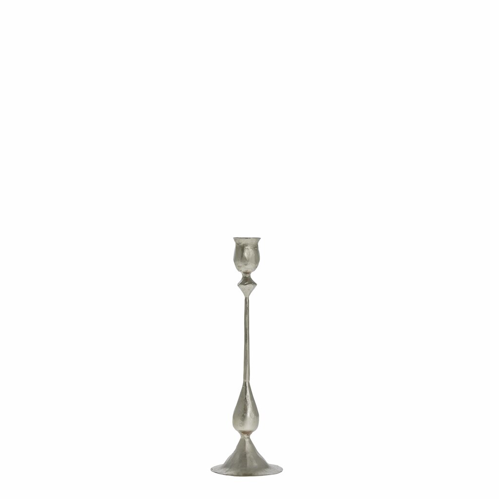 Ljusstake Järn 27 cm Silver