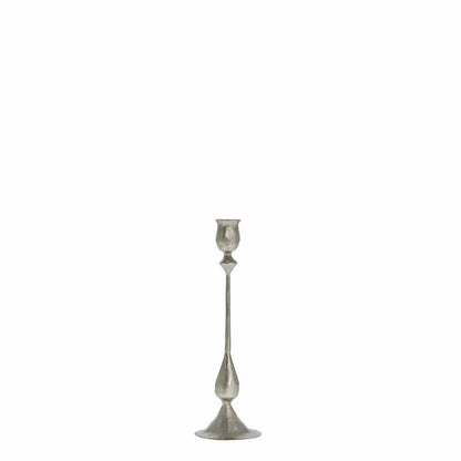Ljusstake Järn 27 cm Silver