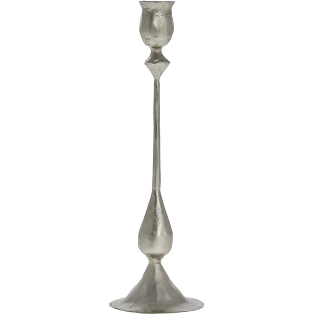 Ljusstake Järn 27 cm Silver