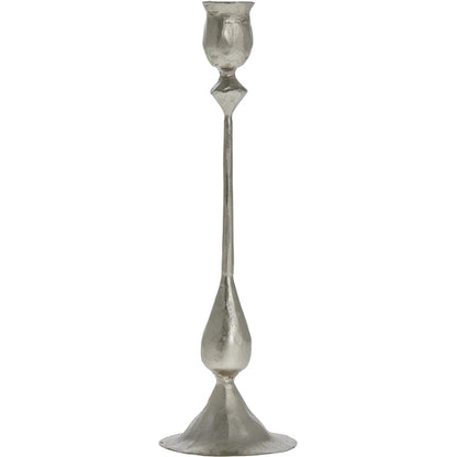 Ljusstake Järn 27 cm Silver
