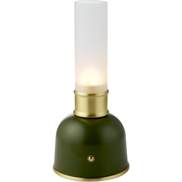 Bordslampa Nostalgia LED lampa 23,5 cm Grön