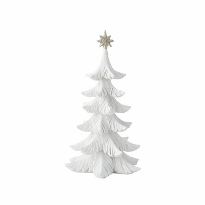 Juldekoration Inomhus Gran 21 cm Vit