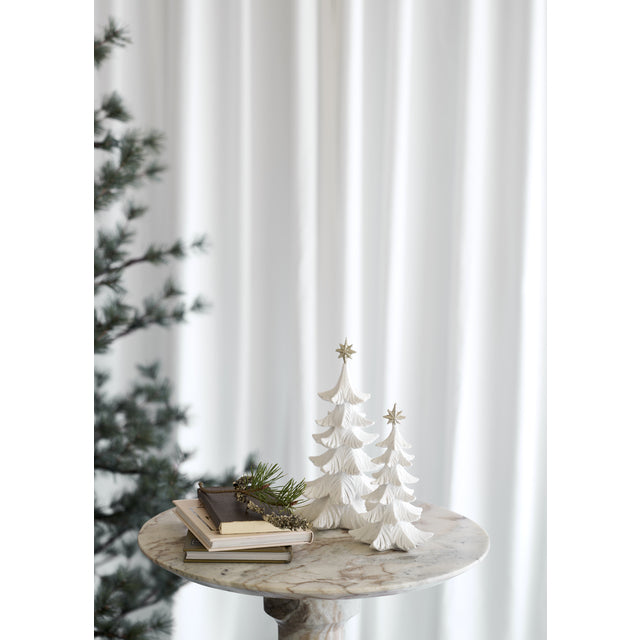 Juldekoration Inomhus Gran 21 cm Vit