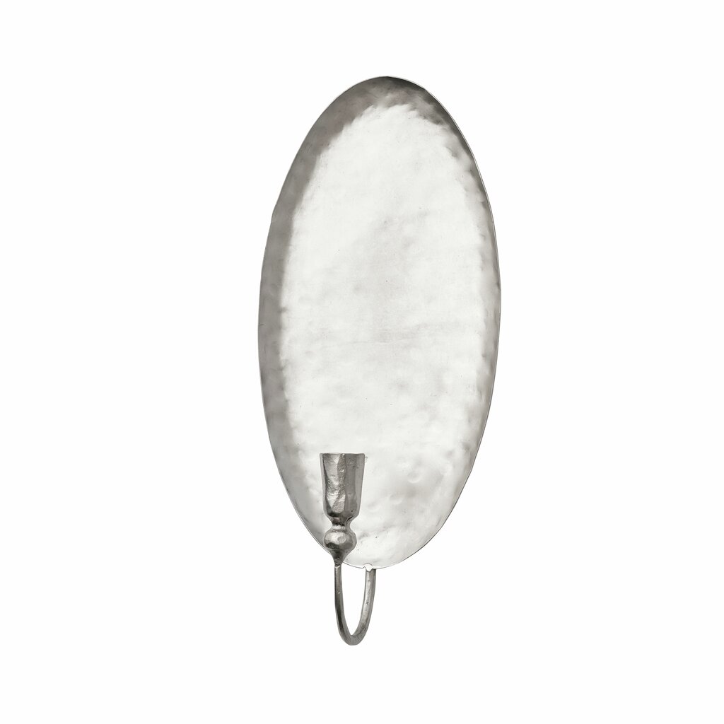 Ljusstake Vägg Inine Järn 40 cm Silver