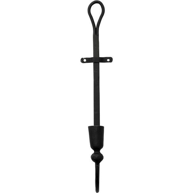 Ljusstake Vägg 39 cm Järn Svart