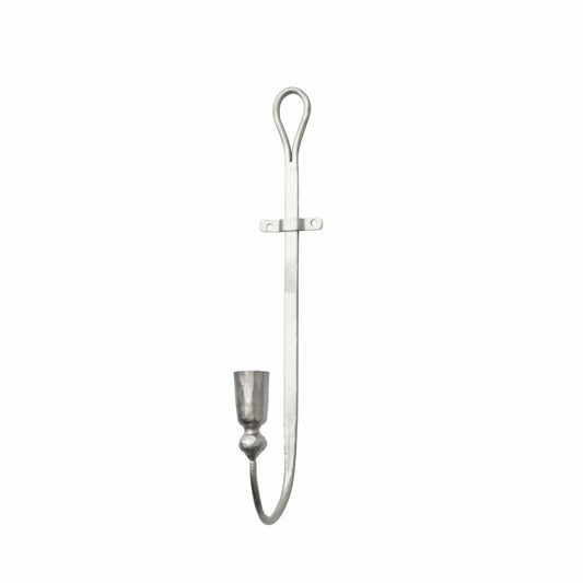 Ljusstake Vägg 39 cm Järn Silver