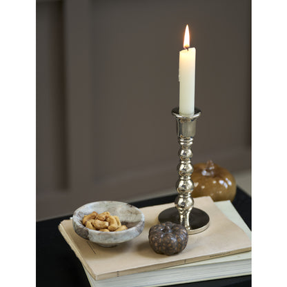 Ljusstake Freja 19 cm Blank silver