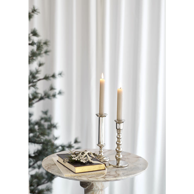 Ljusstake Freja 19 cm Blank silver