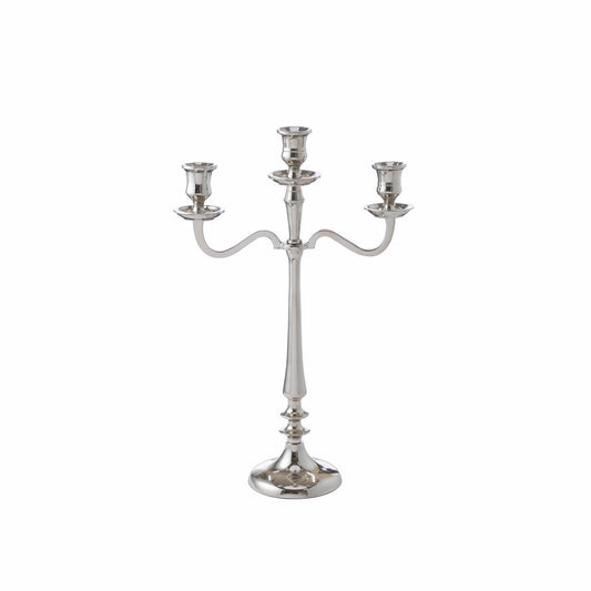 Ljusstake Kandelaber Silla 39 cm Blank silver