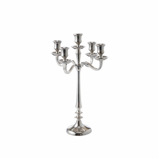 Ljusstake Kandelaber Silla 40 cm Blank silver