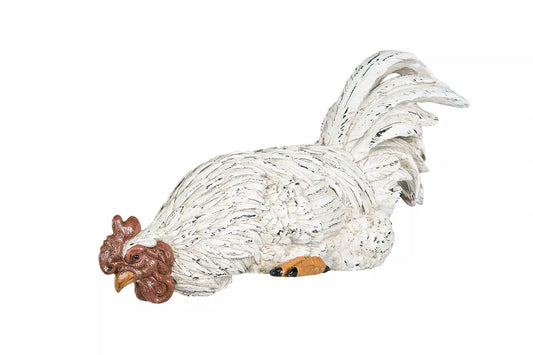 Påskdekoration Höna Tittar Ner Poly 33x11x17cm