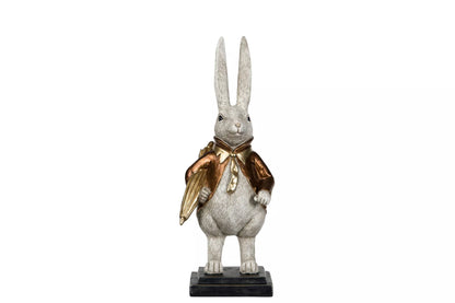 Påskdekoration Kanin Kort Poly 14x40cm