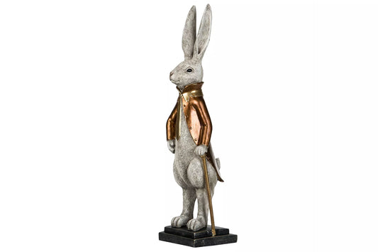 Påskdekoration Kaninherre Lång Poly 15x59cm