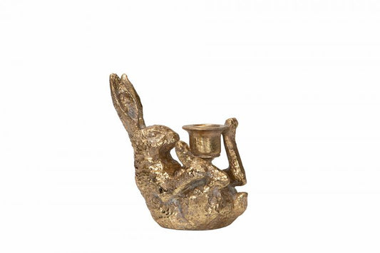 Påskdekoration Ljusstake Hare Poly