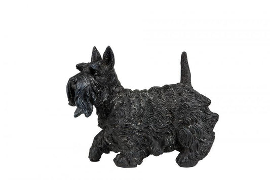 Dekoration Djur Hund Skotsk Terrier Poly 13x12,5cm