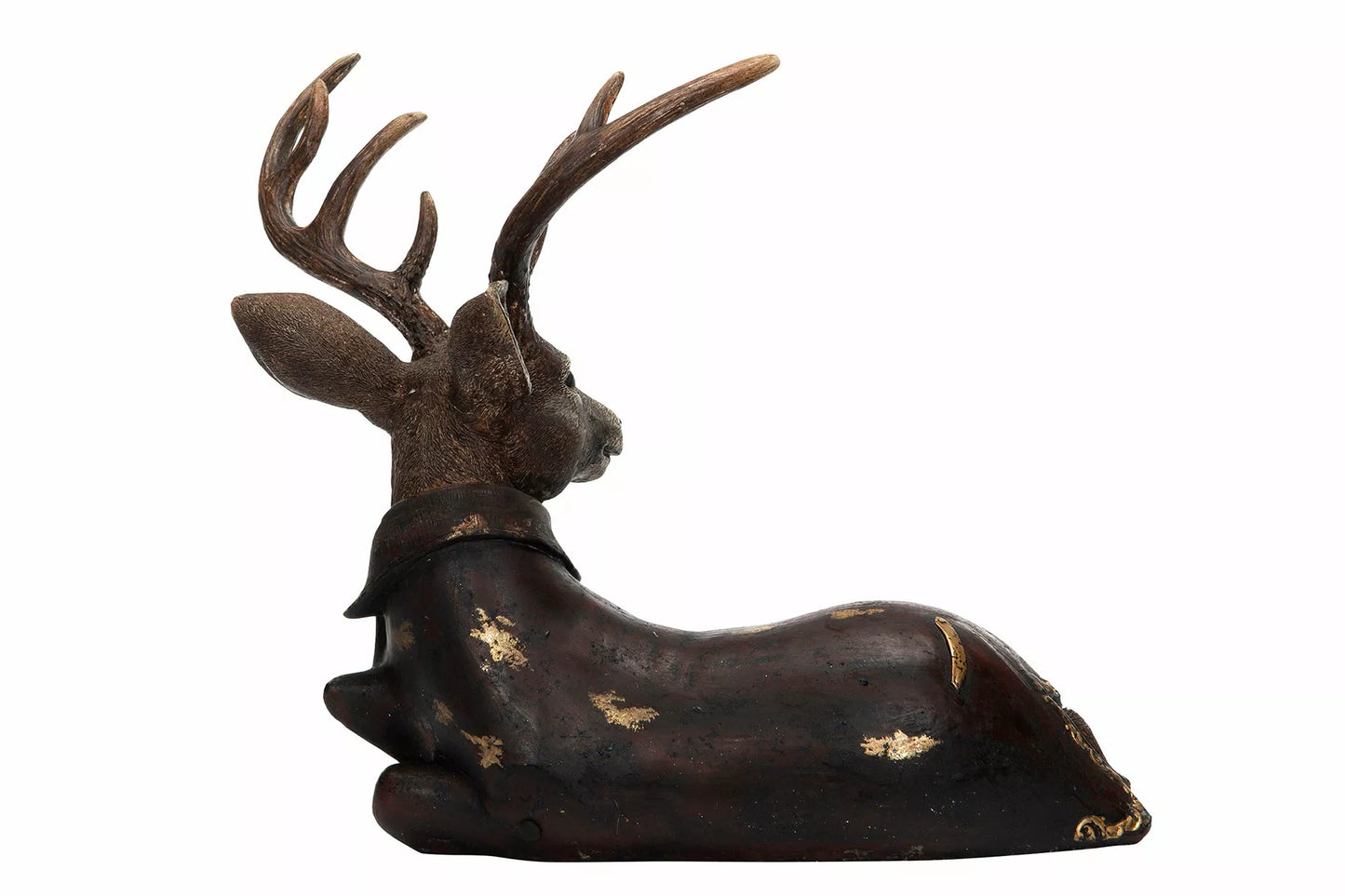 Juldekoration Inomhus Hjort Vilande Poly 39,5x22x35cm