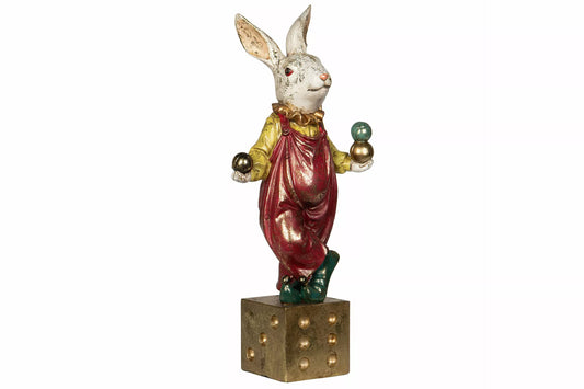 Påskdekoration Kanin Tärning polyresin 50cm