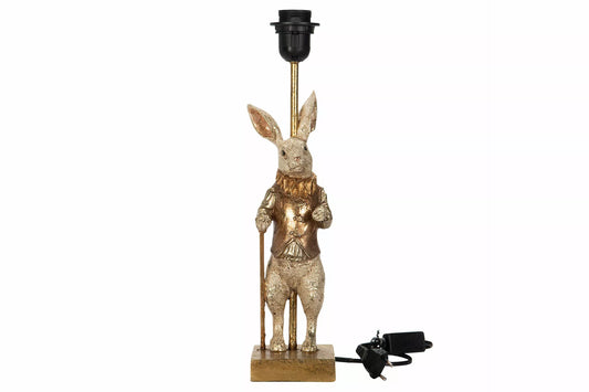 Bordslampa Lampfot Kanin Polyresin 10x43cm    I lager: Vecka  10