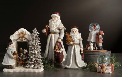 Juldekoration Inomhus Tomte Julklapp 16x15,5x31cm