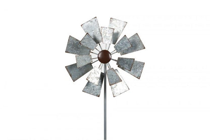 Utomhus Dekoration DIV. Trädgårdsstick Vindsnurra Metall Ø26cm/91 cm 2-pack