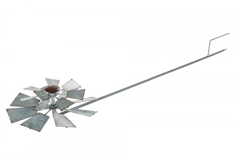 Utomhus Dekoration DIV. Trädgårdsstick Vindsnurra Metall Ø26cm/91 cm 2-pack