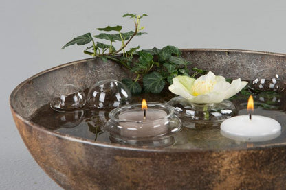 Dekoration Flytkopp Glas 7x5cm 6-pack