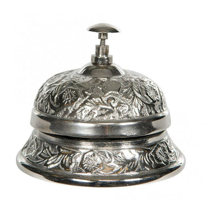 Dekoration Receptionsklocka - Antiksilver