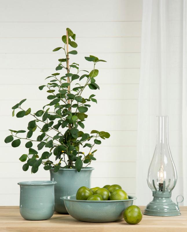 Bordslampa El 42 cm - Emalj Ocean HH