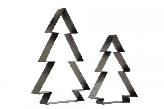 Juldekoration Inomhus Gran Cloudy Rusty Metall 30x60cm 2-pack