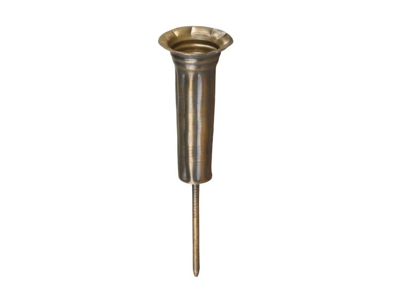 Ljusstake Ljushållare kyrkljus med spjut 4-pack H14,5 / Ø4 cm