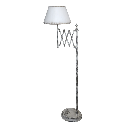 Golvlampa H157/L62/Ø38 cm antik creme