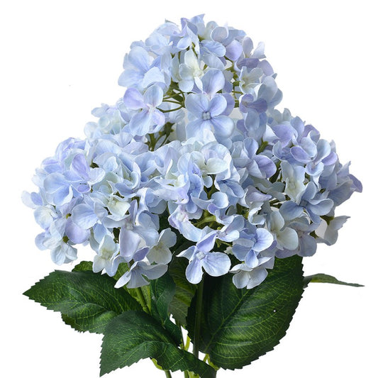 Konstgjord blomma Hortensia Lila Grön 15x15x45 cm