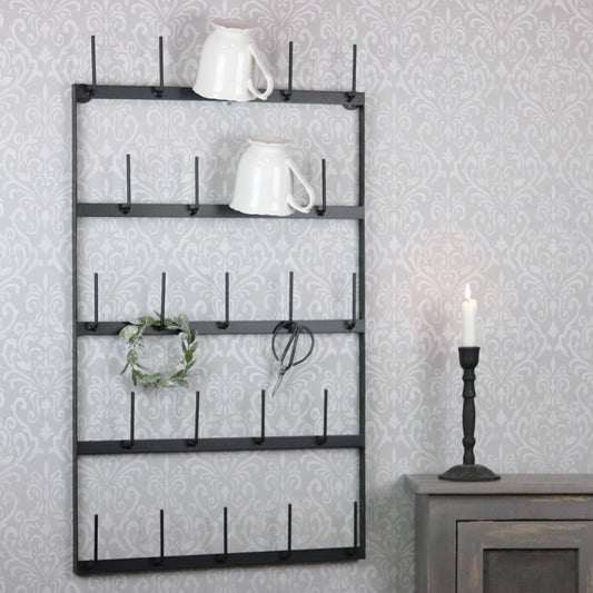 Redskapställ Kopphållare Vägg 44x5x77cm HH