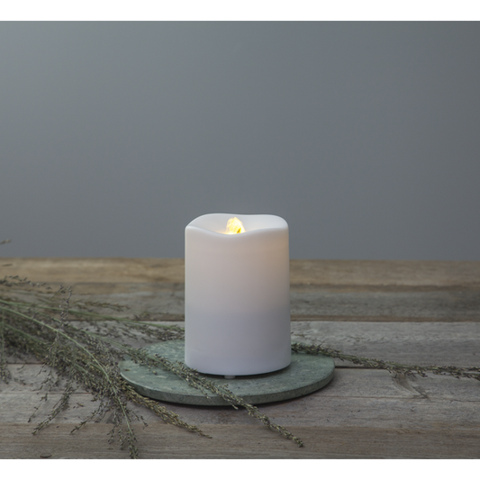 LED Ljus Batteri Blockljus Water Candle 10x14cm