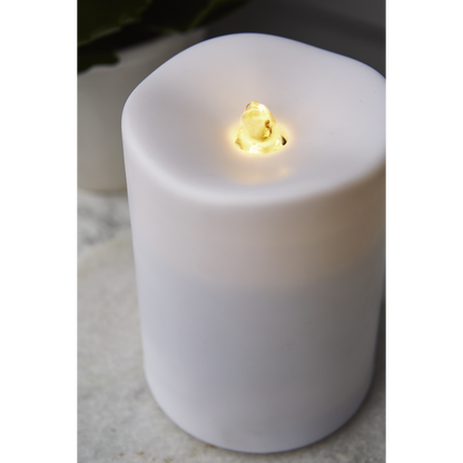 LED Ljus Batteri Blockljus Water Candle 10x14cm